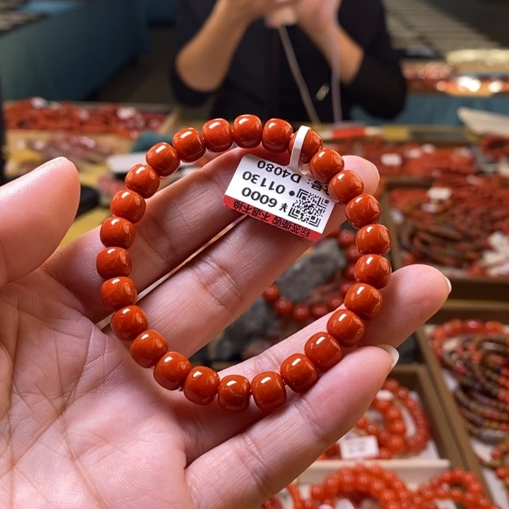 未镶嵌卡8m南红玛瑙