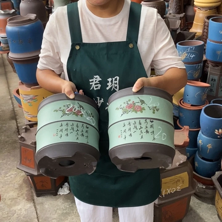 紫砂花盆紫砂花盆盆栽花卉种植