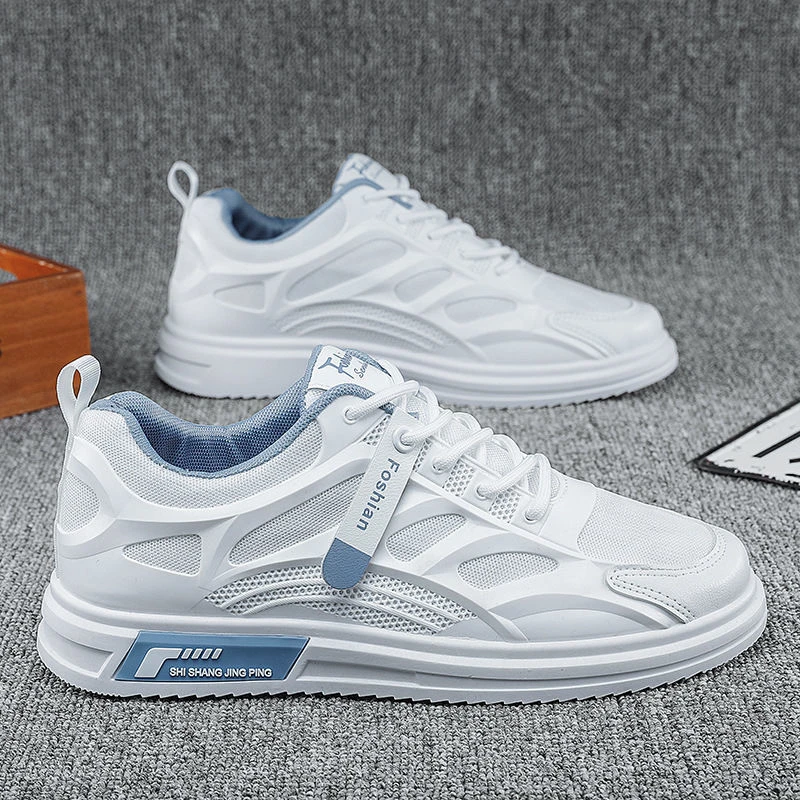 男鞋2025夏季新款潮鞋小众ins跑步鞋子男平底透气轻便运动休闲鞋