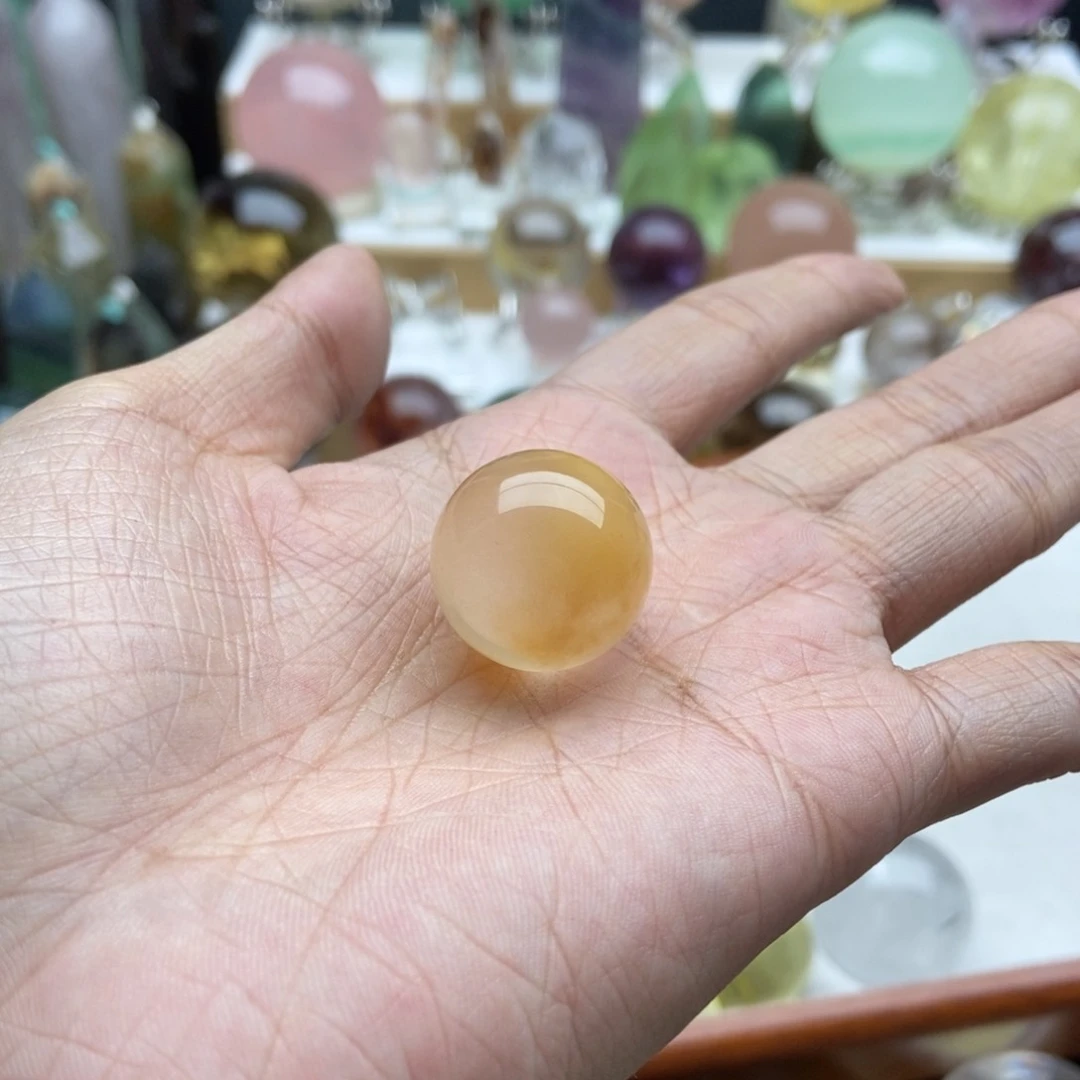 水晶摆件未镶嵌火****r兔毛