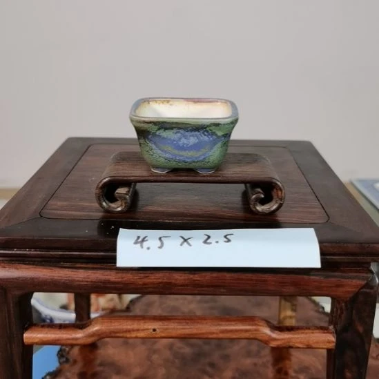 手工手绘釉盆大徳堂