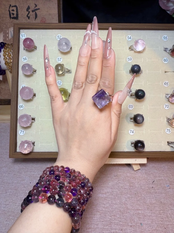 铜合金戒指 【山野原创】天然原矿戒指，一物一图，结缘勿来回