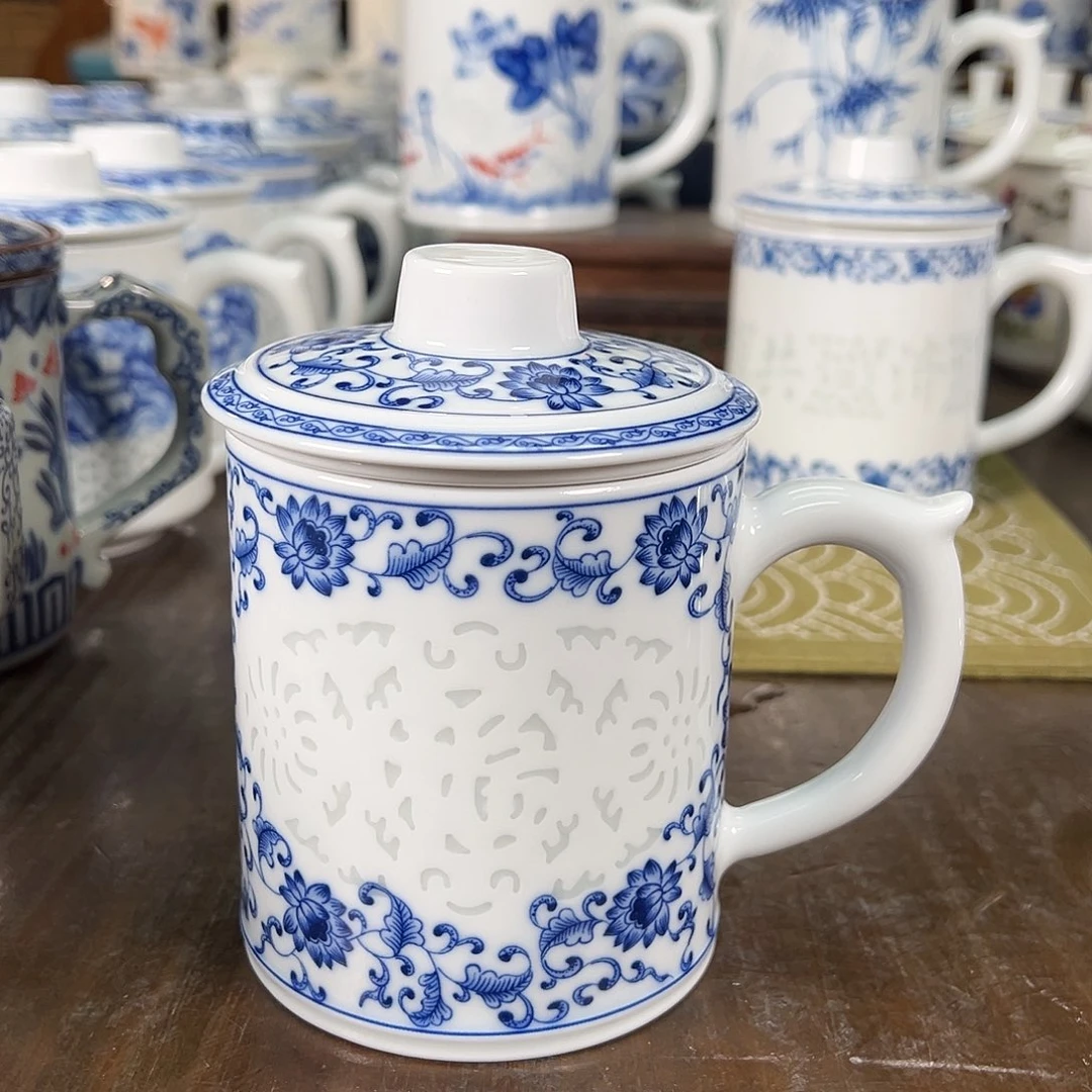 景德镇陶瓷高温陶瓷办公杯