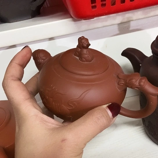 手工制作宜兴紫砂