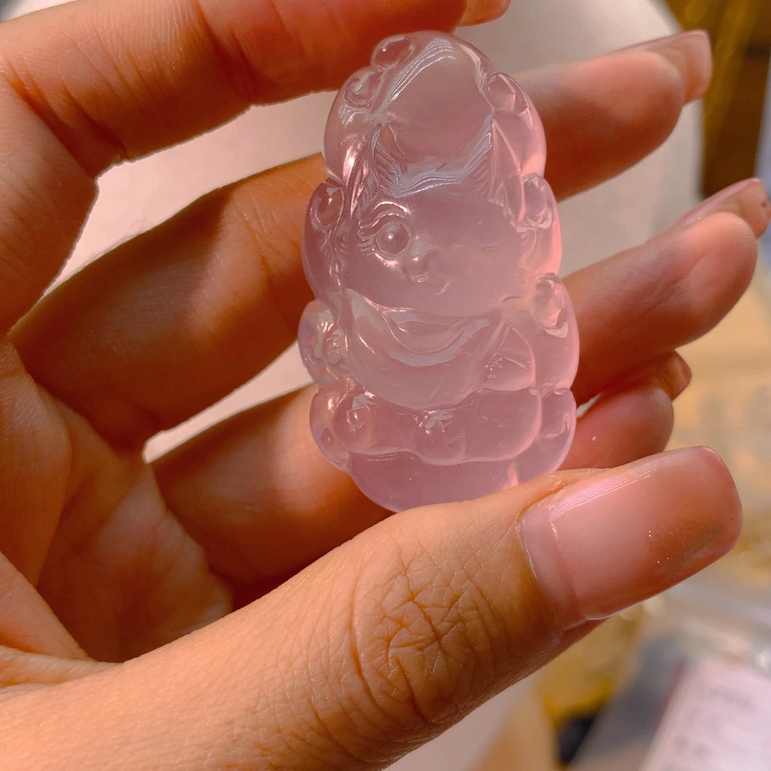 水晶吊坠(不含链)未镶嵌萌****s