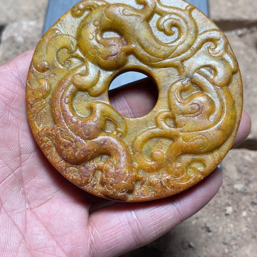 和田玉（糖玉）未镶嵌颈饰