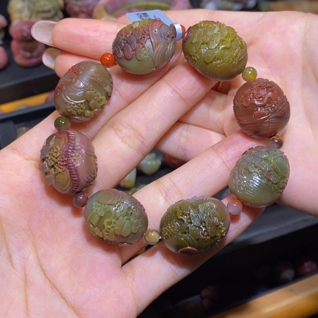 【闪购商品】未镶嵌手链玛瑙/玉髓爱**酱