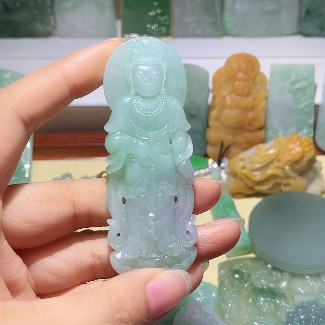 大***龙定制翡翠未镶嵌天然翡翠