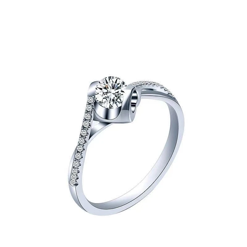 天使之吻微镶一克拉【证书发货】