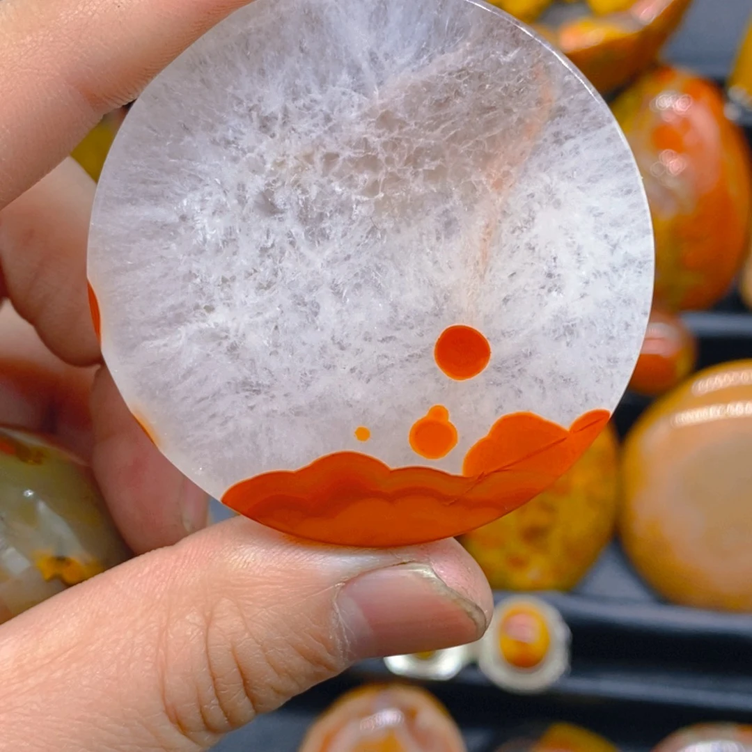 玛瑙/玉髓颈饰未镶嵌小*头