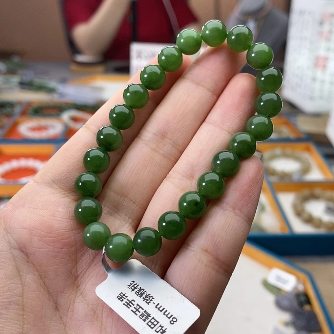 未镶嵌手串和田玉w9