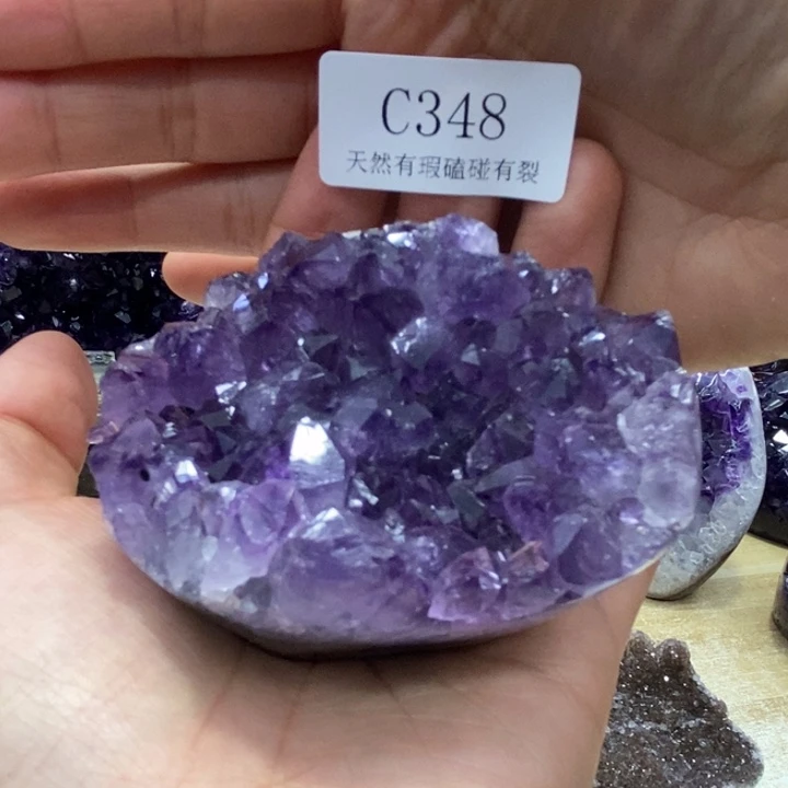 紫晶大型摆件（非配饰）未镶嵌