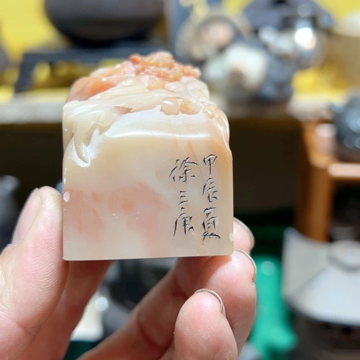 石材中古工艺品摆件