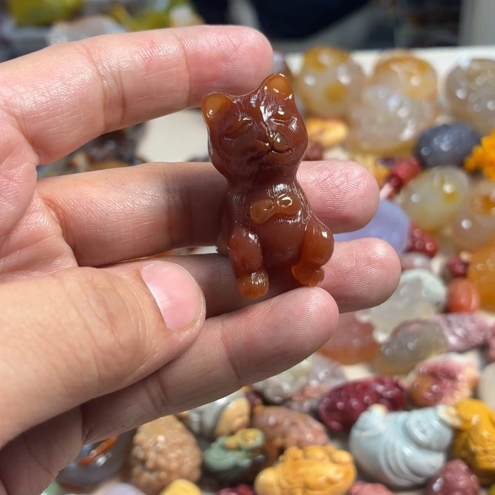 玛瑙/玉髓未镶嵌吊坠(不含链)