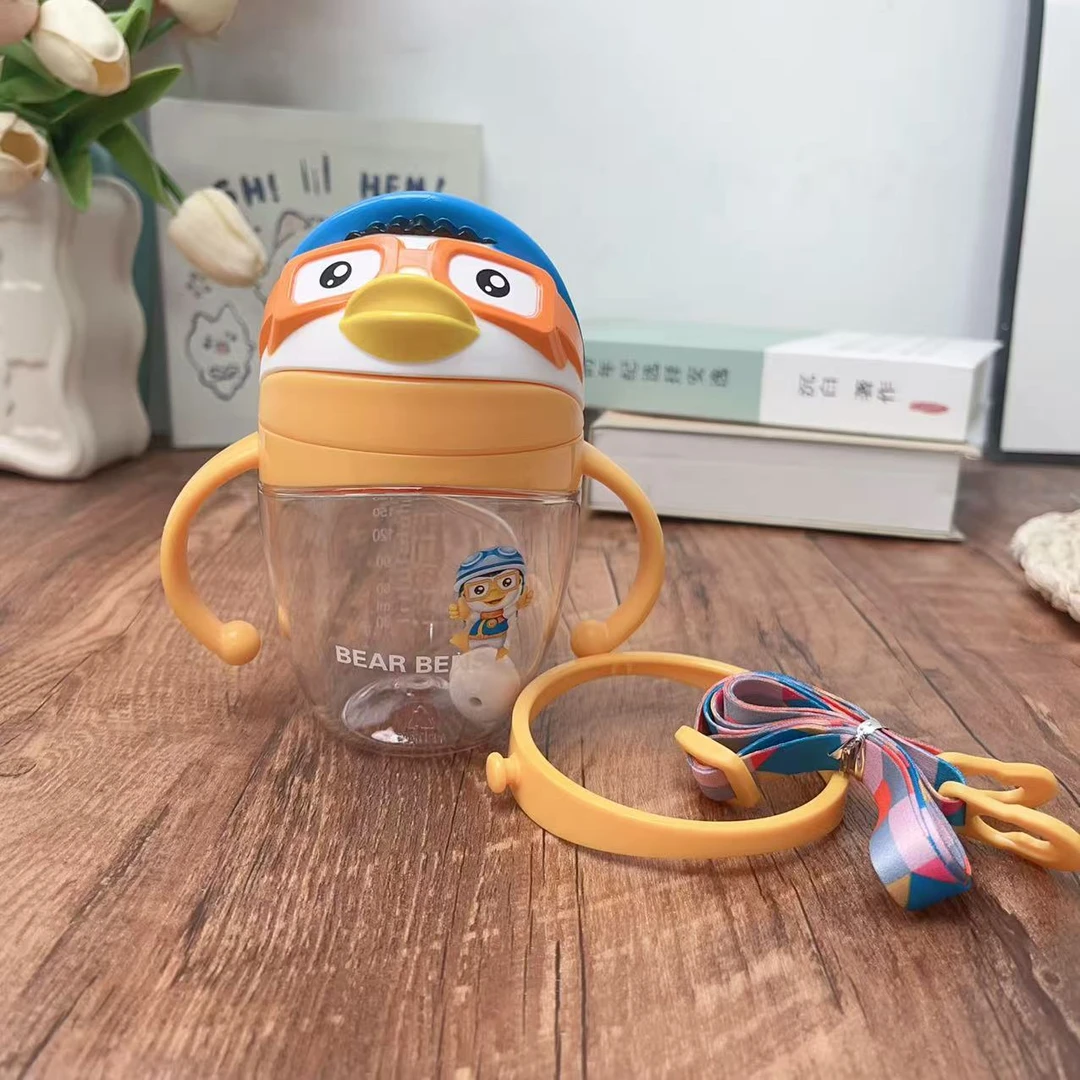 熊本表情杯儿童可爱学饮杯240ml