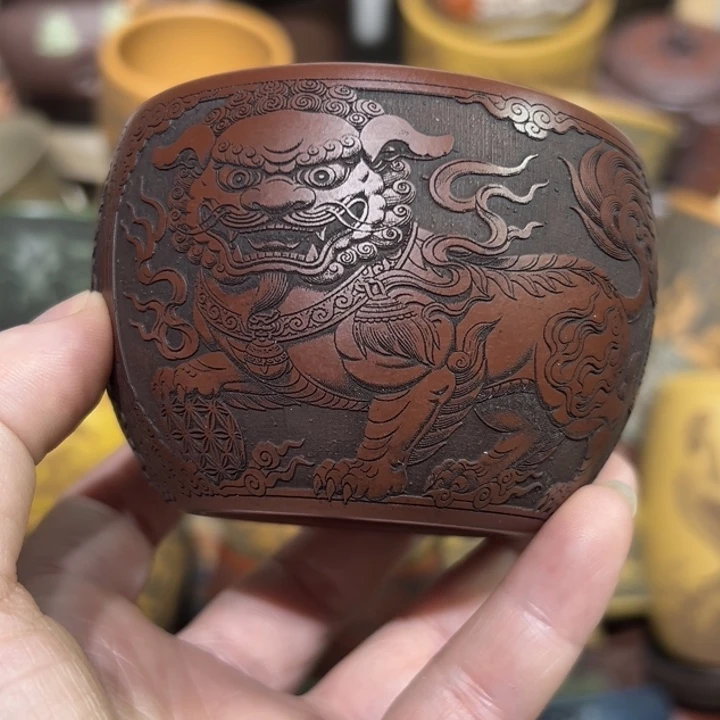 茶杯紫砂宜兴紫砂主人杯