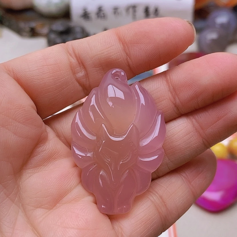 【闪购商品】未镶嵌玛瑙/玉髓珠宝半成品月****