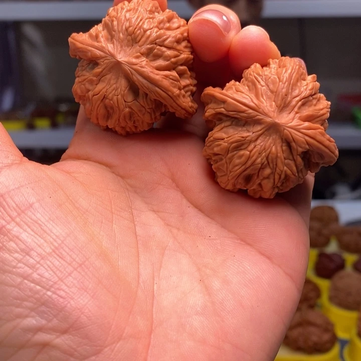 吊坠文玩核桃文玩核桃磨盘42～歪磨