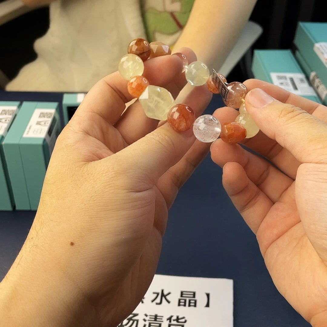 银S925镶嵌水晶手链