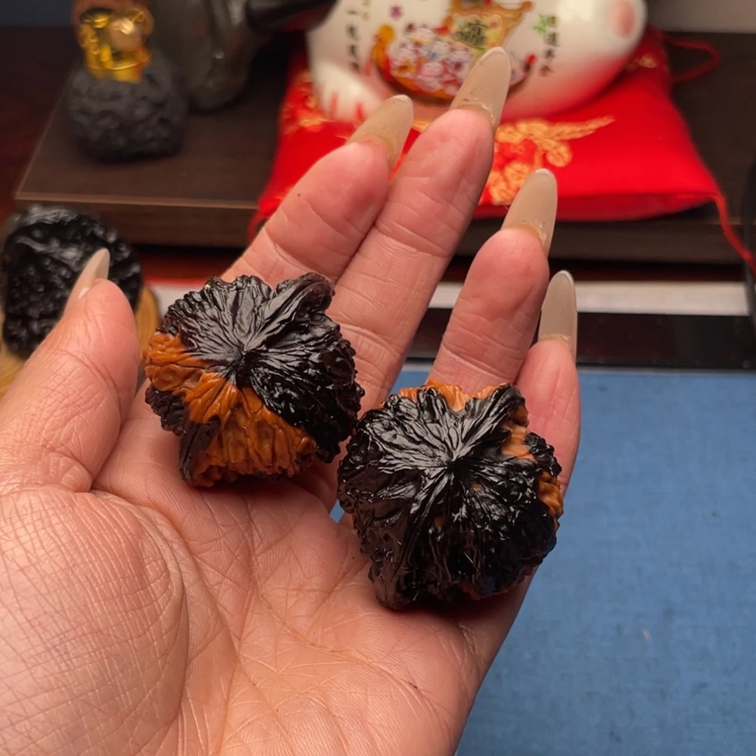 吊坠文玩核桃刘*大焦糖2