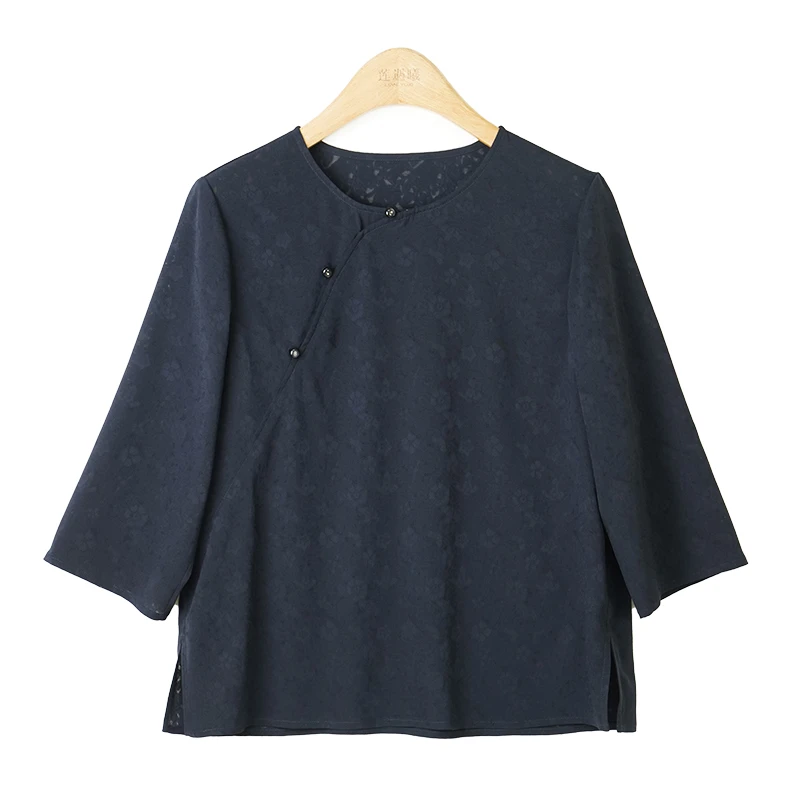 沄岚上衣 新中式国风女装缠枝1b997867