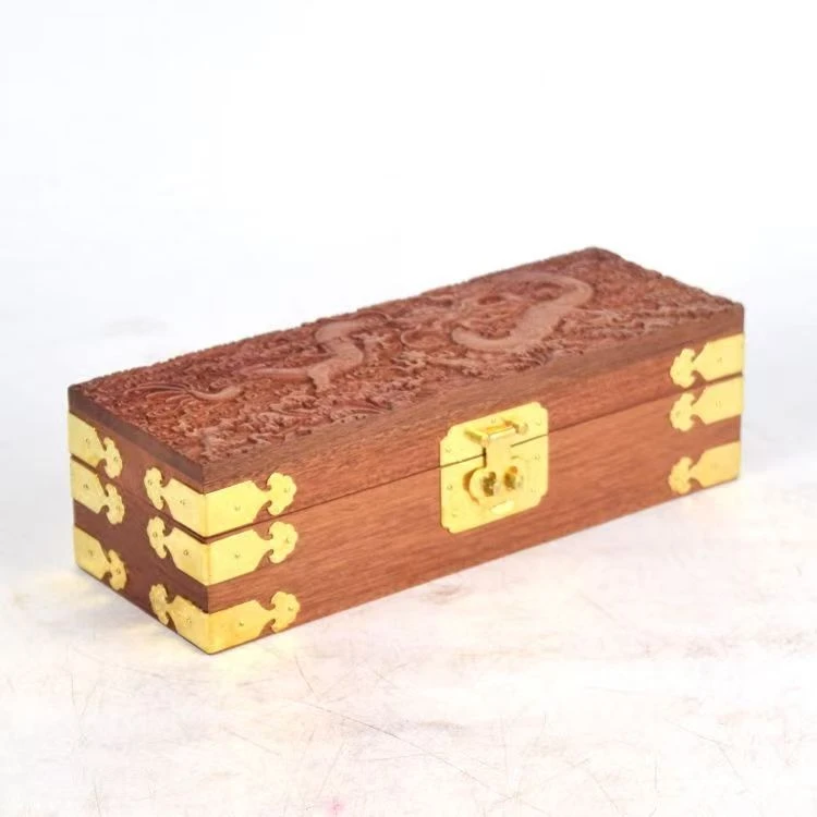 实木收纳盒 花梨木首饰盒