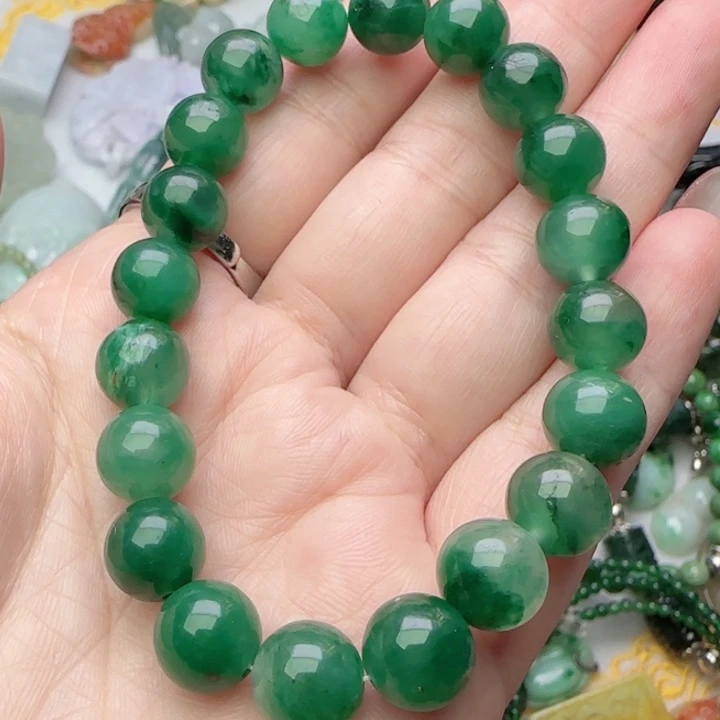 石英质玉未镶嵌颈饰天然A货488