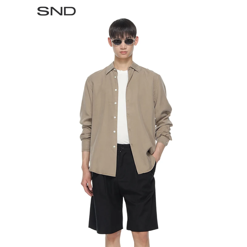 【HOPE 设计师品牌】SND SS25 纽扣衬衫