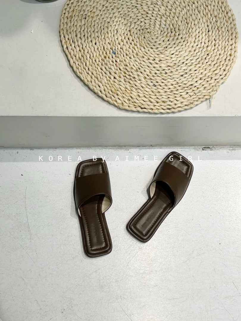 韩系拖鞋平底凉鞋18-16