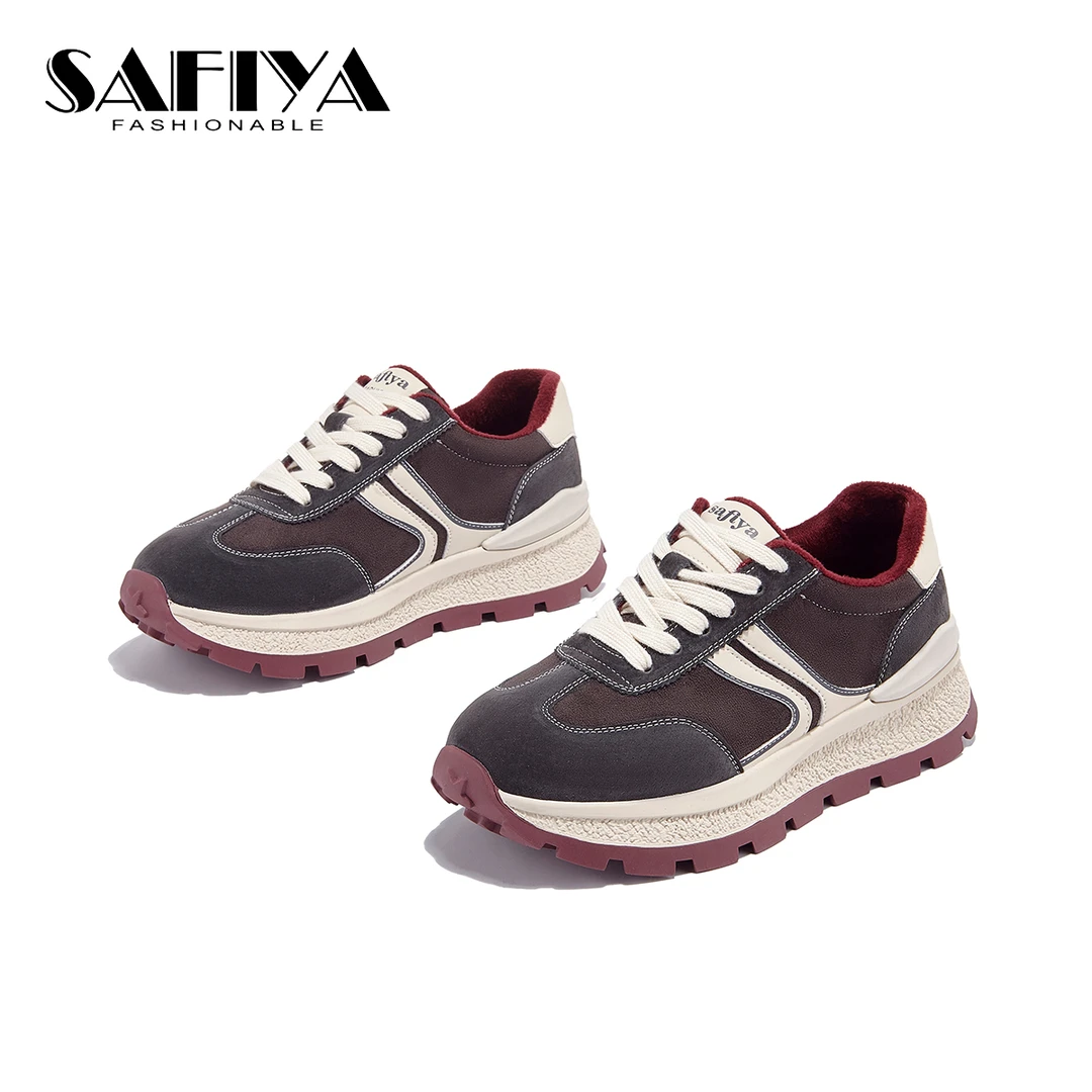 索菲娅Safiya2025新款时尚休闲百搭运动舒适轻便鞋SF43112C58