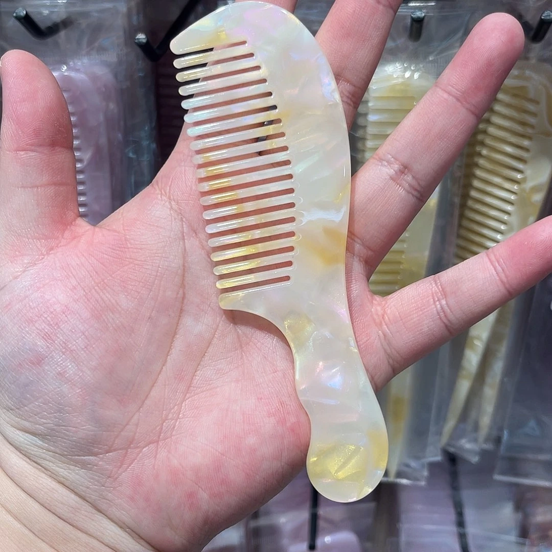 醋酸非金属金鱼姬小号把梳