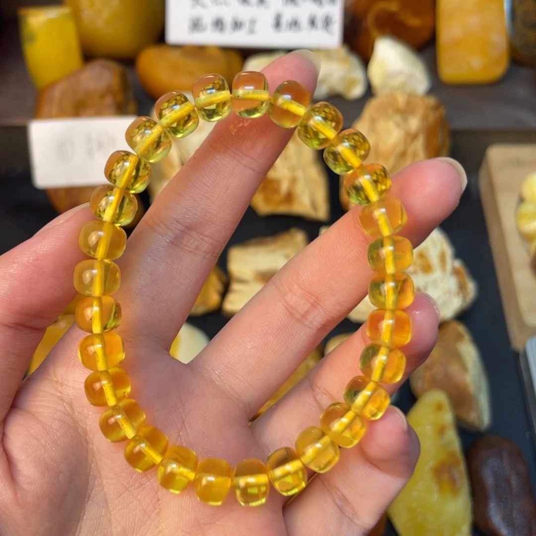 定制蜜蜡蜜蜡手串