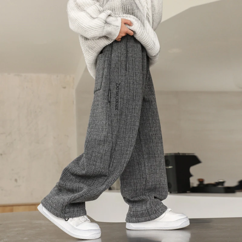 男童秋季运动长裤青少年2025新款儿童裤子春秋装中大童休闲阔腿裤