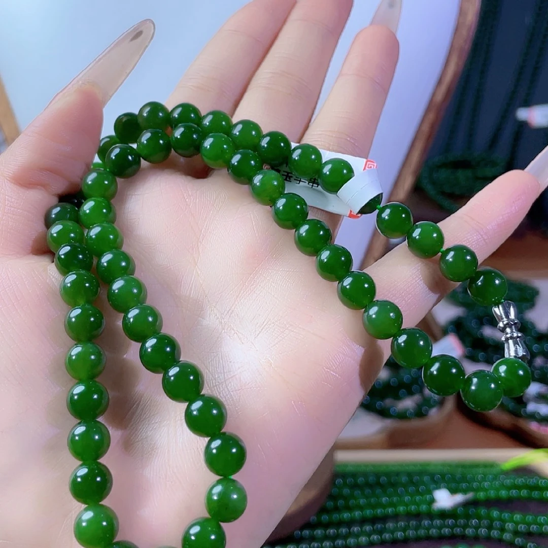 和田玉（碧玉）未镶嵌颈饰