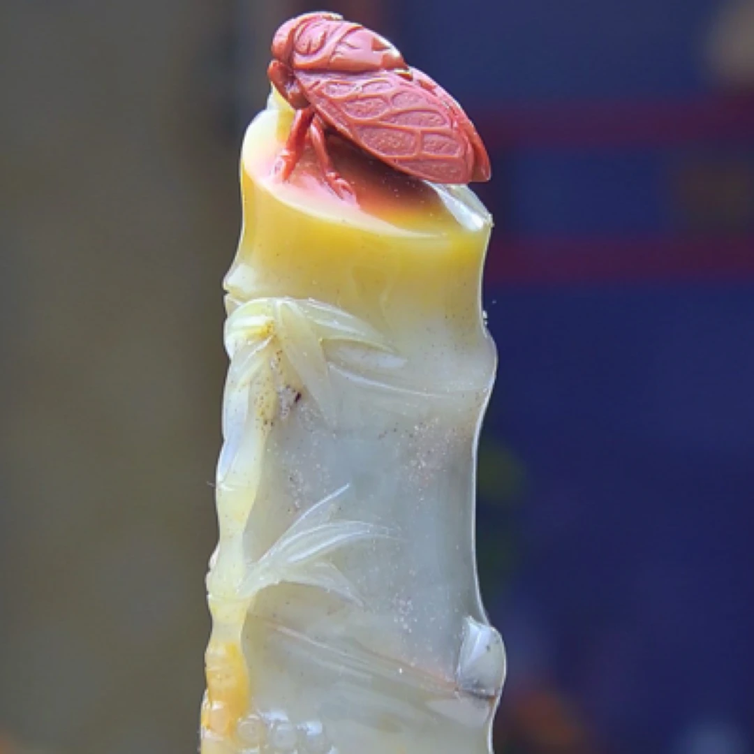 寿山石印章，一鸣惊人