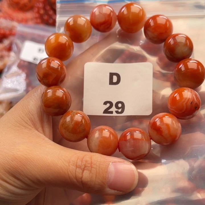 南红玛瑙未镶嵌多样性发货默认微瑕称重16mm