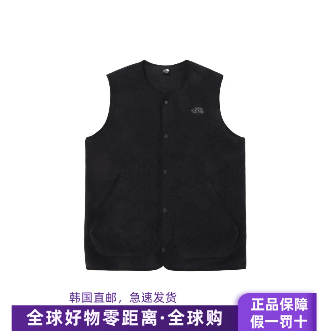 THE NORTH FACE北面春季抓绒马甲POLARTEC保暖坎肩情侣款NV4F