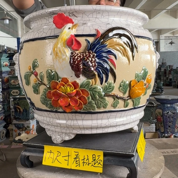 。一风堂石湾花盆 内30*29