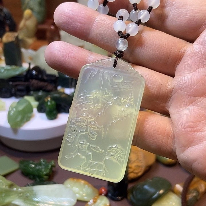 岫玉未镶嵌珠宝奇石