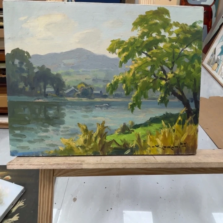 秉***版画中古物品不退换981