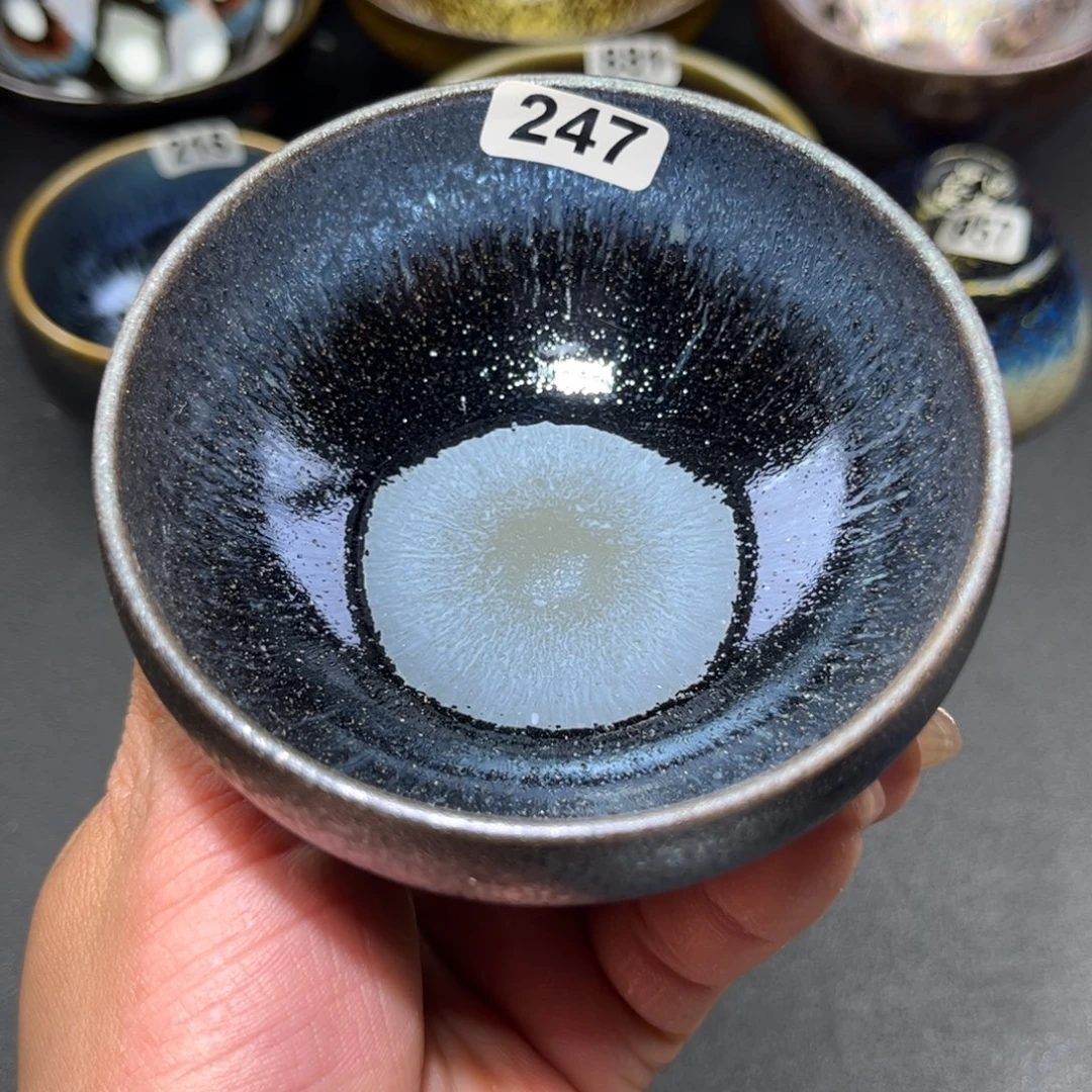 茶盏247 建盏单盏放大漏……