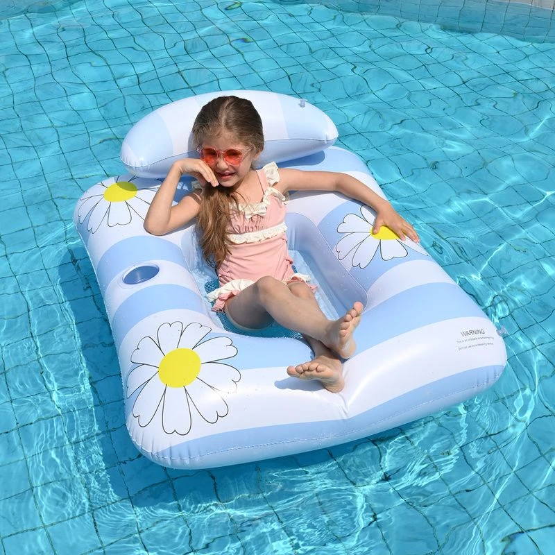 【嘉禾专属】游泳浮床水上充气浮排成人儿童戏水浮椅加厚网床躺椅