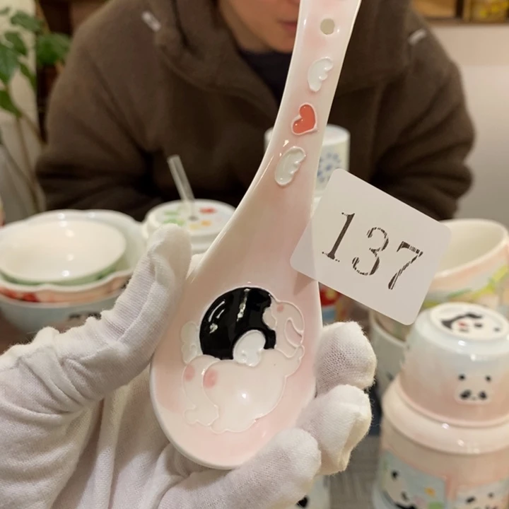 杯景德镇釉下彩手绘