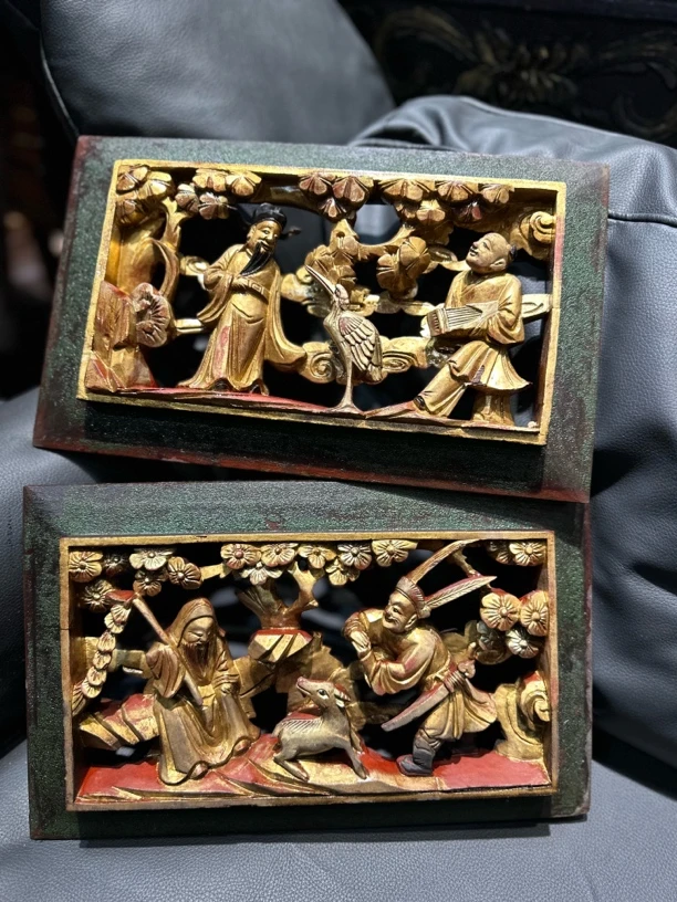 精品老木雕工艺品装饰