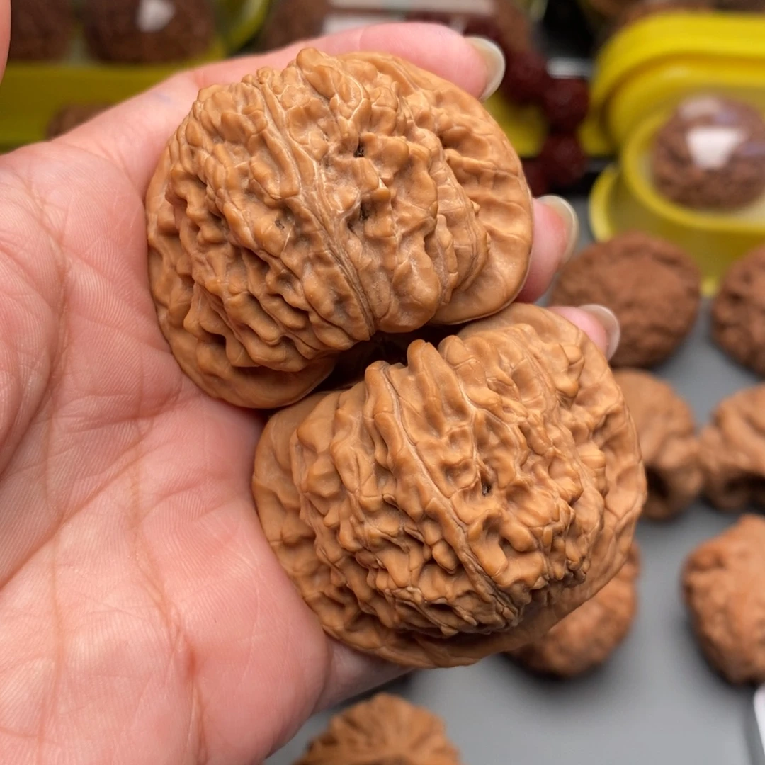 木质类文玩核桃四座楼