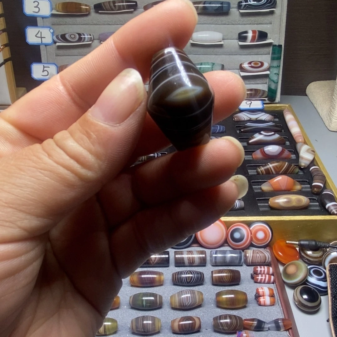 玛瑙/玉髓合金珠宝半成品