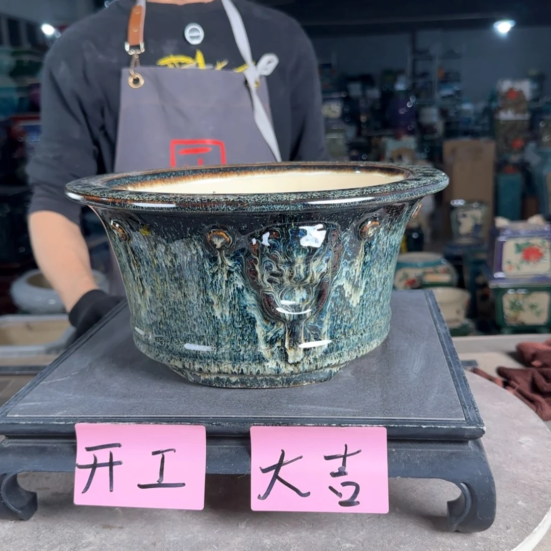 一风堂石湾花盆。