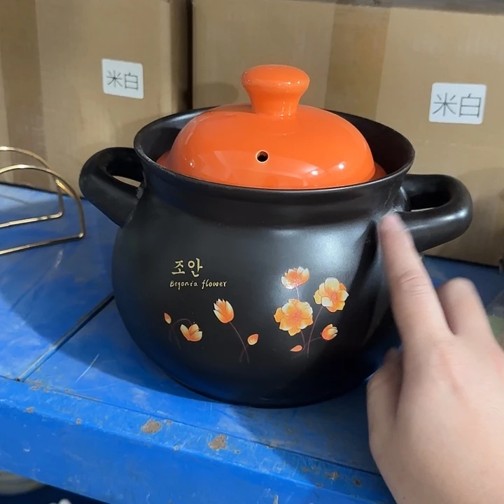 陶瓷3升砂锅可明火1111111111111