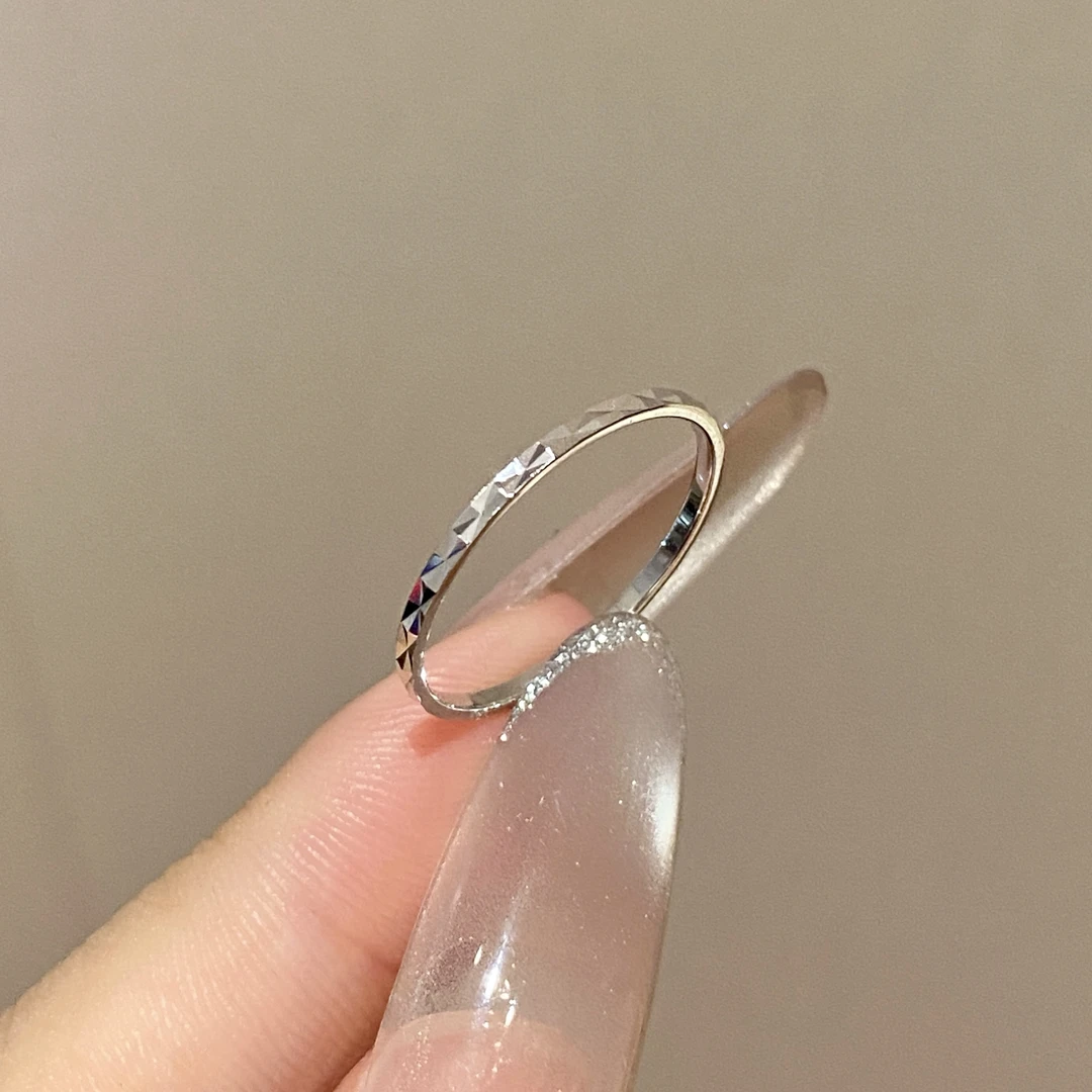 925银戒指 气质轻奢时尚百搭简约戒指A3337