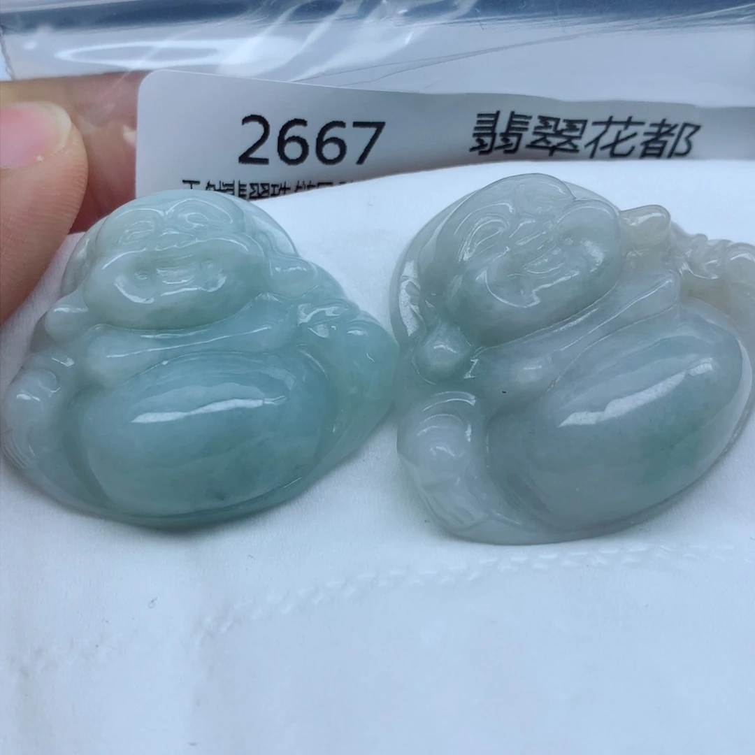 翡翠颈饰未镶嵌吊坠